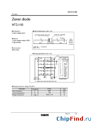 Datasheet MTZJ6.2B manufacturer Rohm